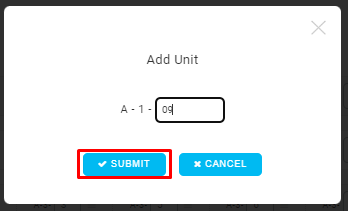 How to add a unit number / remove a unit number for selected building ...